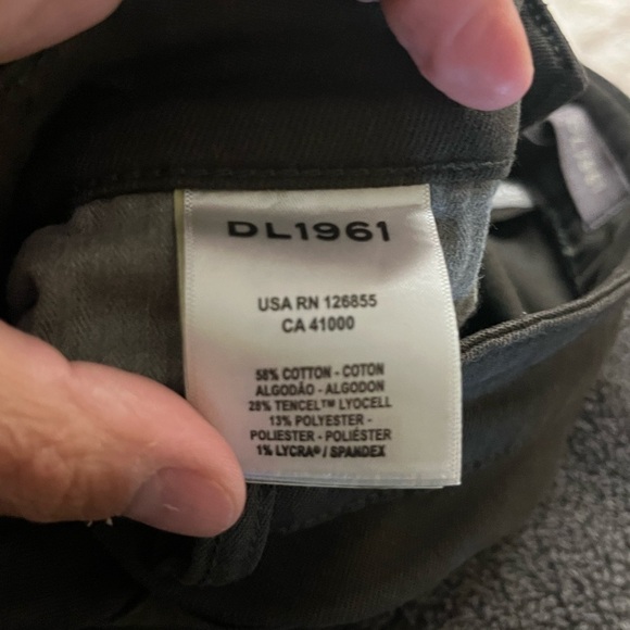 DL1961 Russell slim straight cotton blend pant - Picture 6 of 6